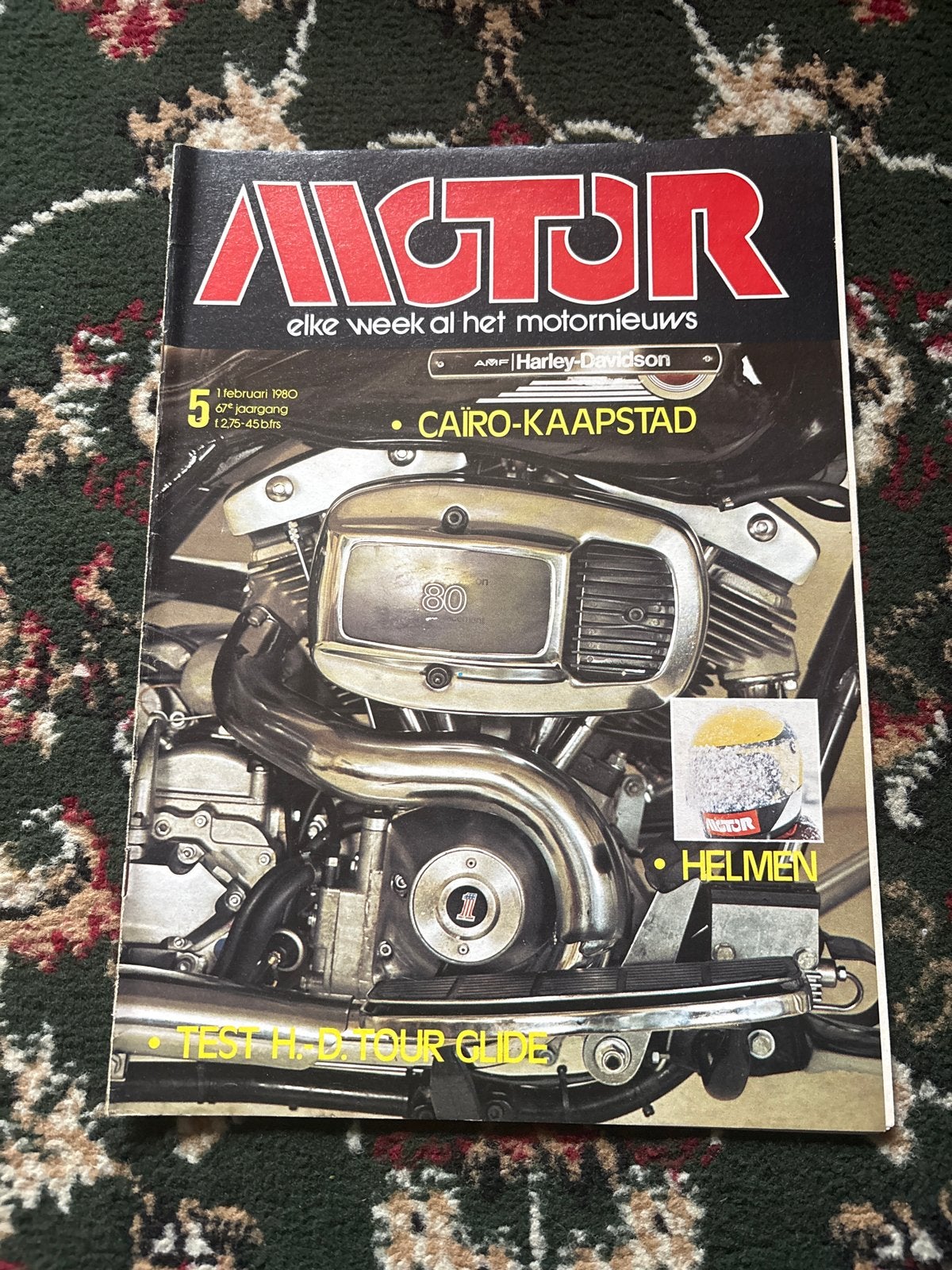 MOTOR Magazine 1 februari 1980 - Harley-Davidson, Ophalen of Verzenden, Gelezen, Algemeen