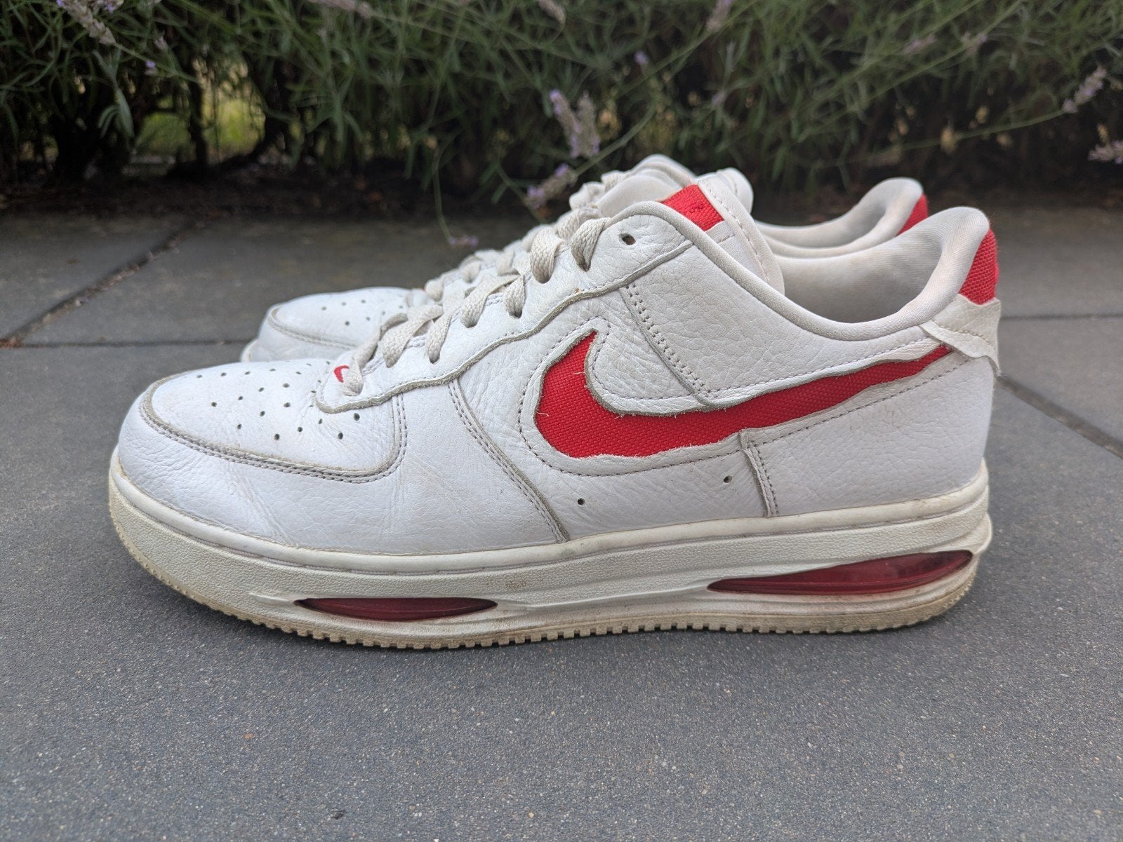 nike air Force 1 maat 44,5, Kleding | Heren, Ophalen of Verzenden, Gedragen, Wit