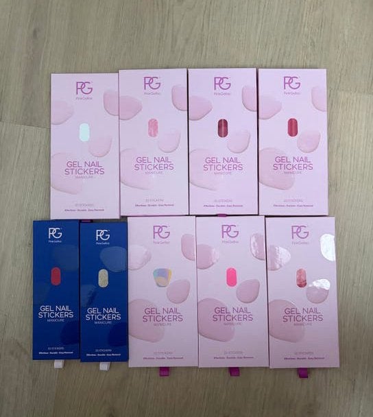 Pink Gellac gel nagelstickers, Overige kleuren, Nieuw, Ophalen of Verzenden, Handen en Nagels