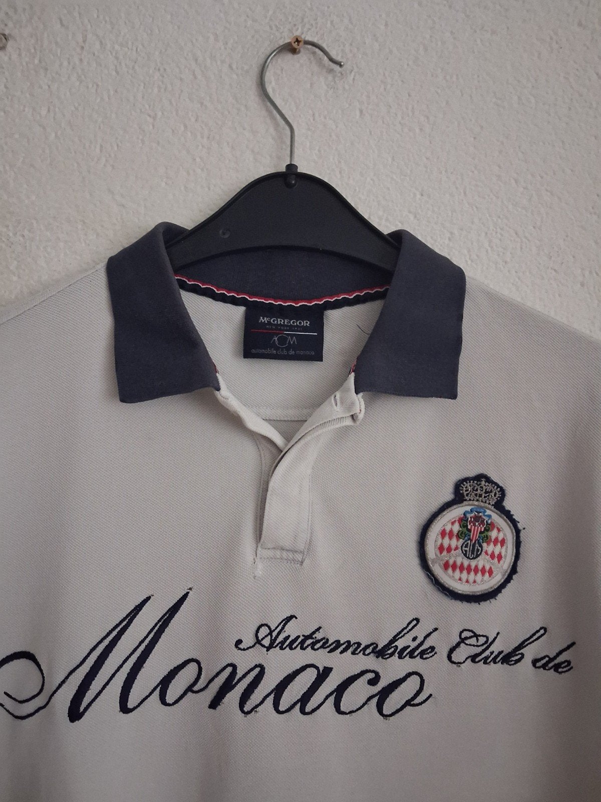 McGregor Monaco Polo Shirt Heren - Maat XL, Kleding | Heren, McGregor, Wit, Maat 56/58 (XL), Ophalen of Verzenden