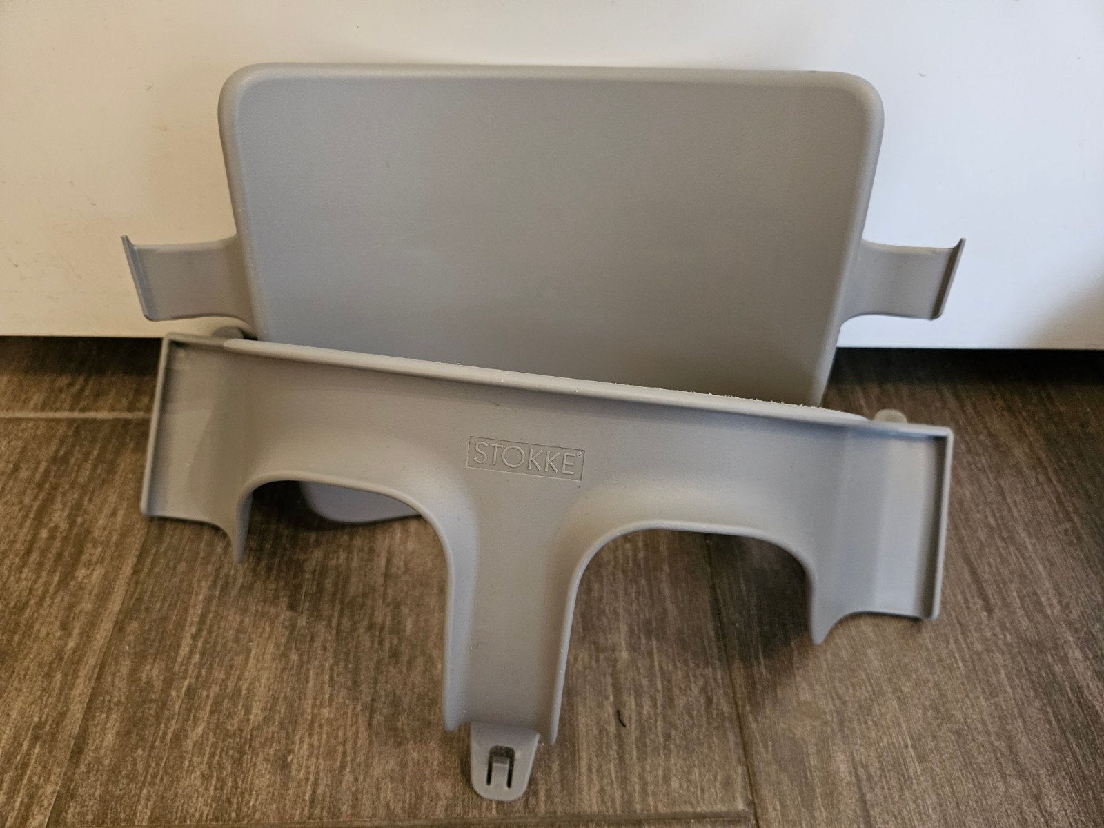 Stokke Tripp Trapp Baby Set (grijs), Ophalen of Verzenden, Zo goed als nieuw, Meegroeistoel, Stoelverkleiner