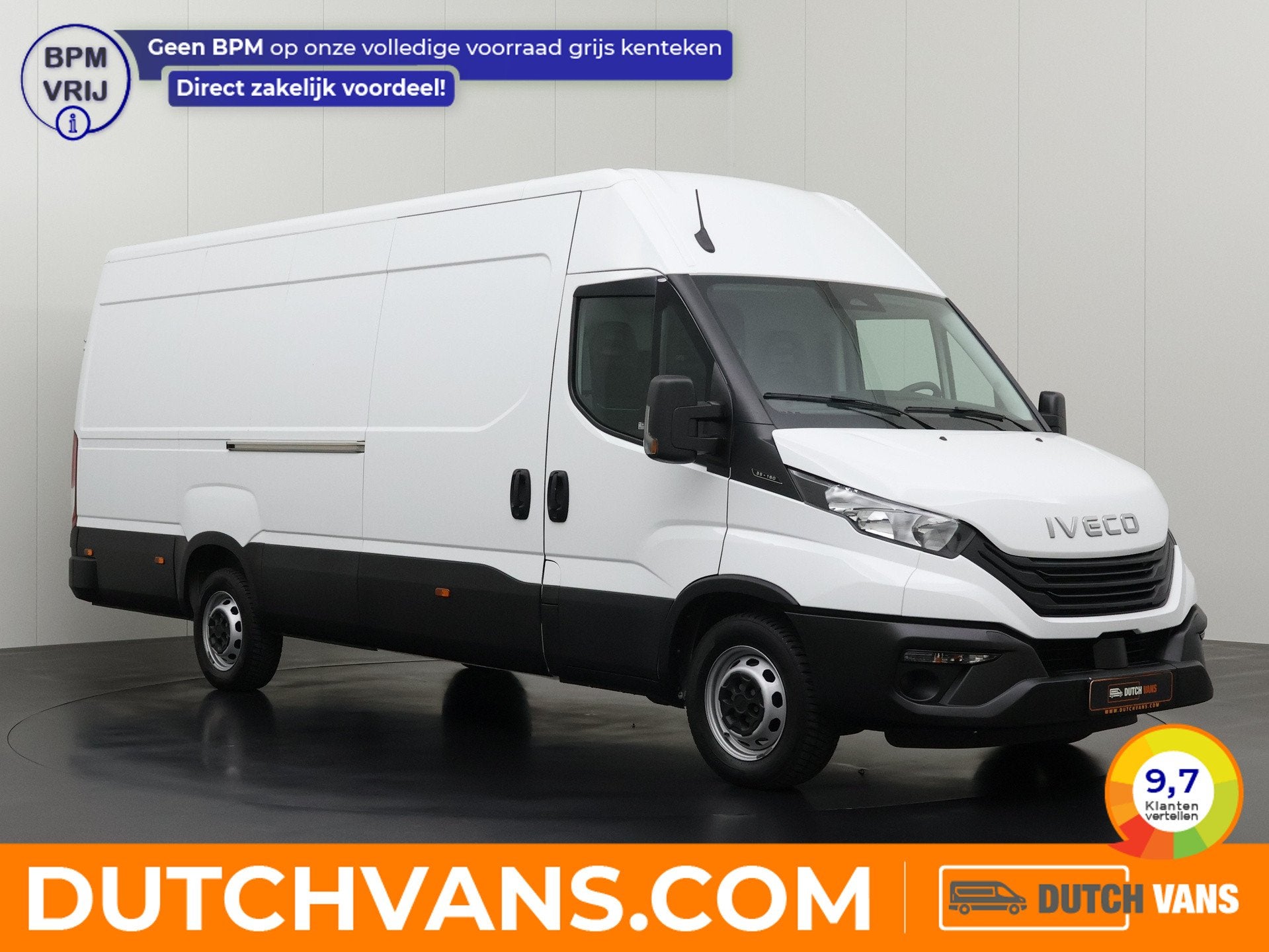 Iveco Daily 35S16 L3H2 Maxi | Nieuw Model 2025 | Airco | 3-Z, Auto's, Stof, Gebruikt, 156 pk, Iveco