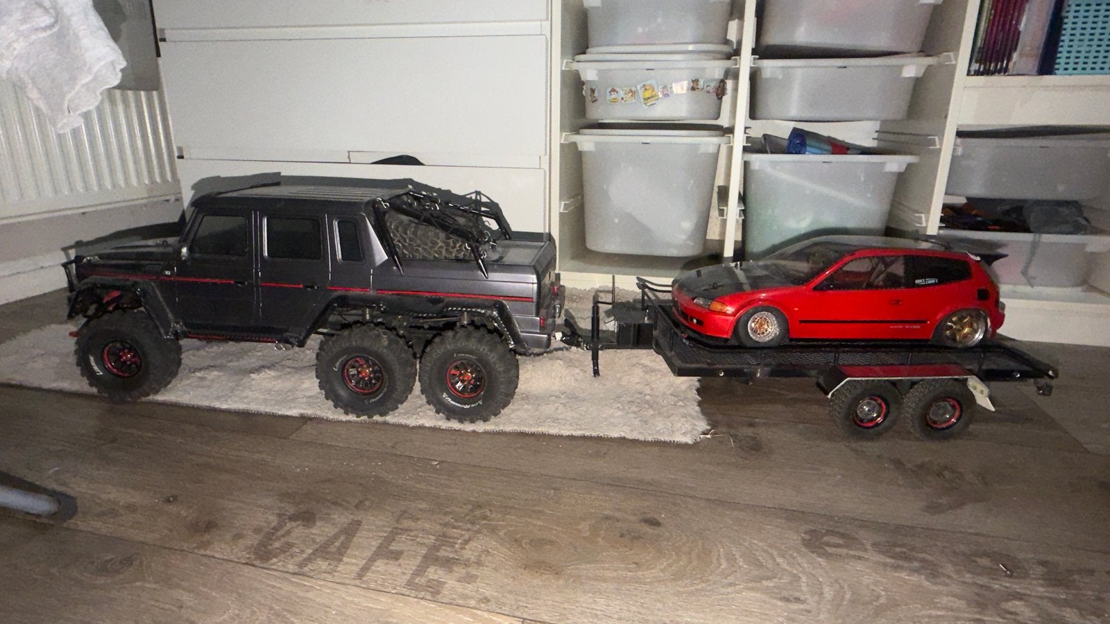 Unieke Traxxas TRX-6 met exclusieve trailer, Auto-onderdelen, Ophalen of Verzenden, Nieuw
