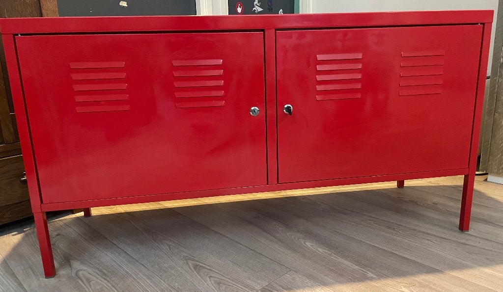 IKEA PS locker rood, Ophalen, Gebruikt