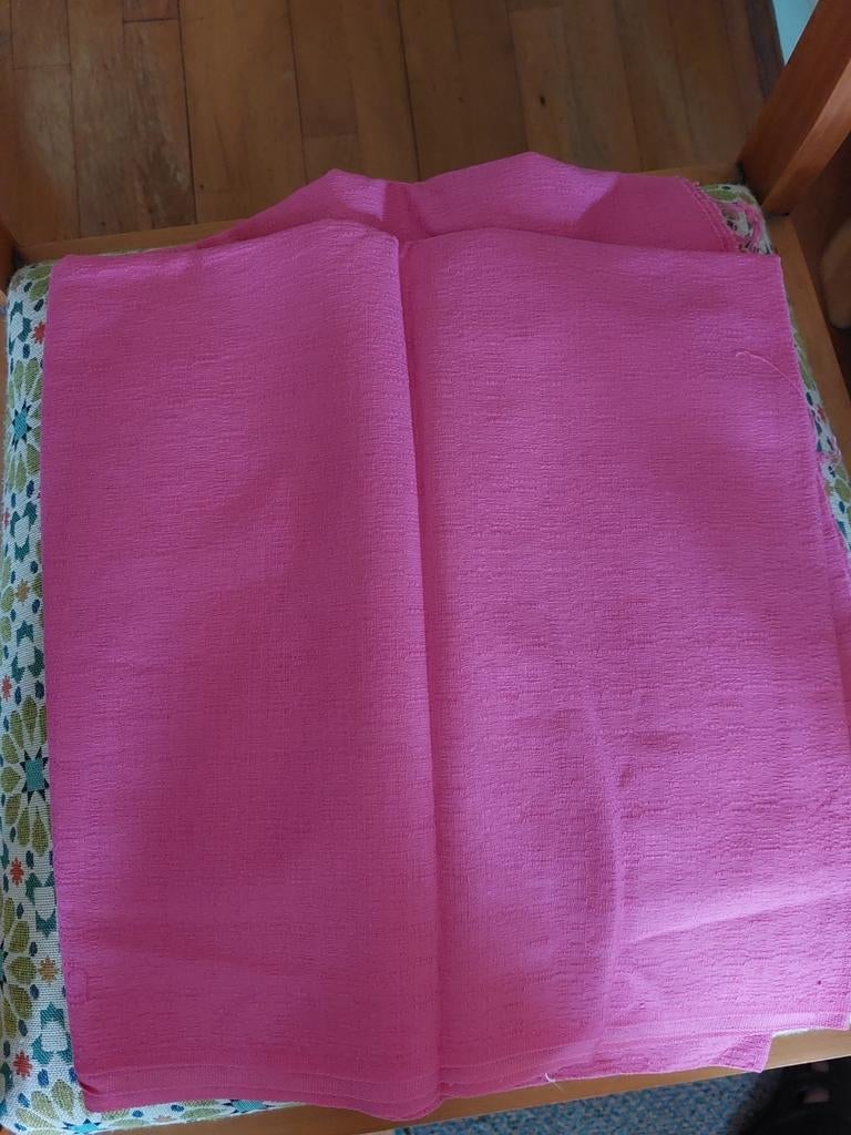 Roze lap stof / nieuw / 155x150 cm, 120 cm of meer, Nieuw, Ophalen of Verzenden, Roze