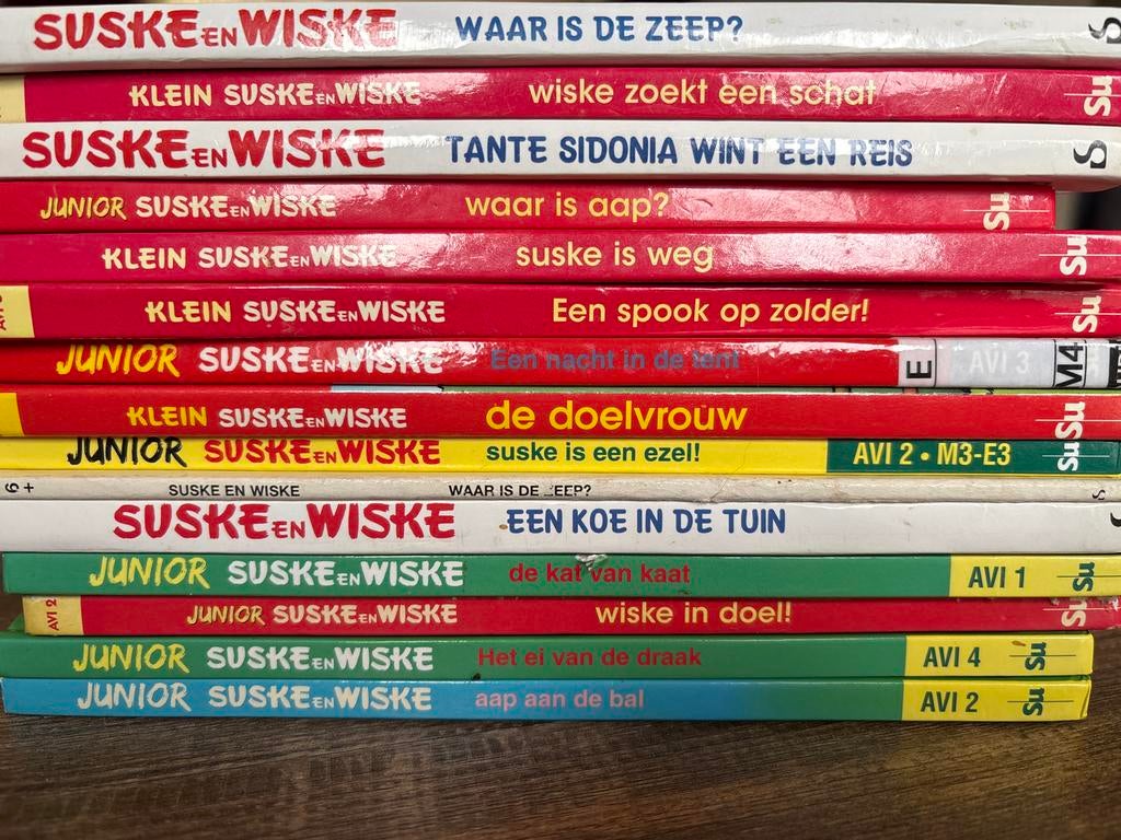 Suske en Wiske avi leesboeken, Ophalen of Verzenden, Gelezen, Fictie algemeen