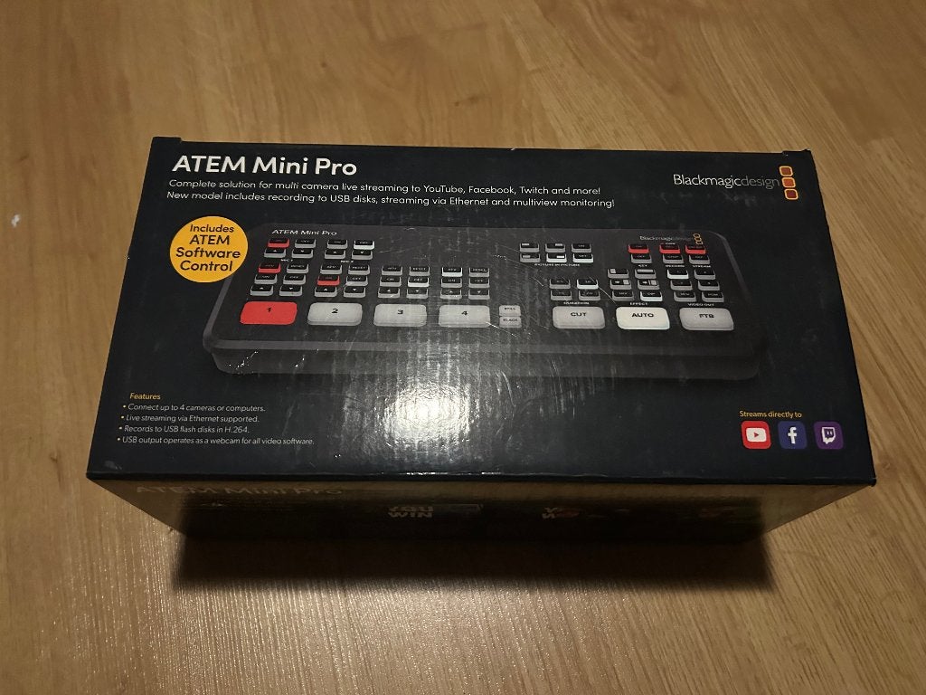 Blackmagic Atem mini pro, Ophalen of Verzenden, Zo goed als nieuw, Video