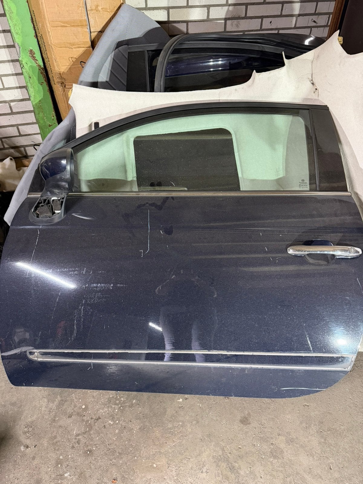 Fiat 500 deur compleet, Ophalen of Verzenden