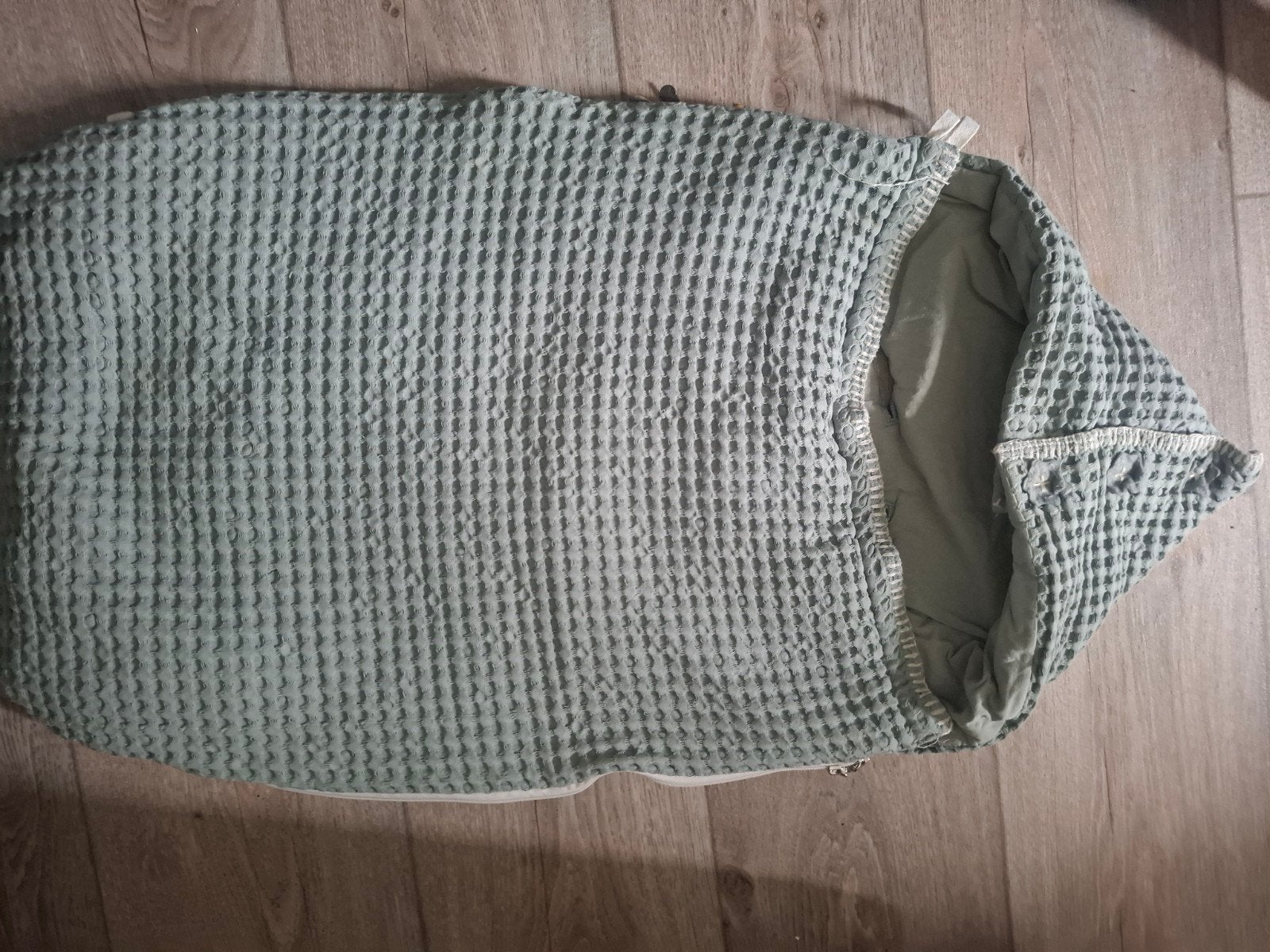 Koeka Voetenzak Zomer - Wafelstof Mintgroen, Ophalen of Verzenden, Zo goed als nieuw, Kinderwagen, Overige merken