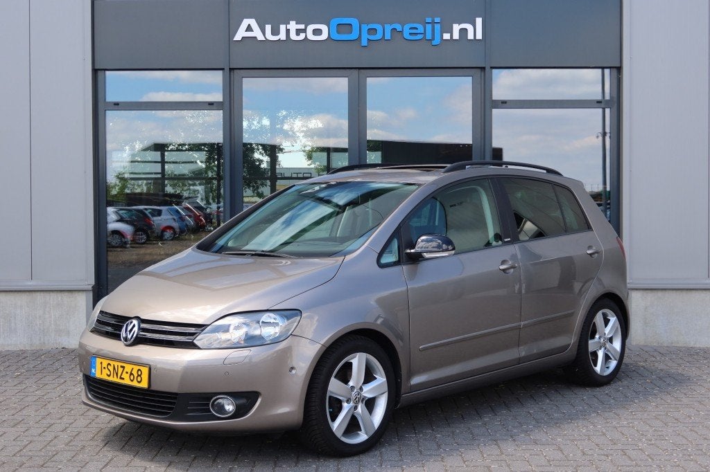 Volkswagen GOLF PLUS 1.4 TSI AUTOMAAT122pk Highline NAVI, Cl, Auto's, Euro 5, Gebruikt, Bruin, Electronic Stability Program (ESP)