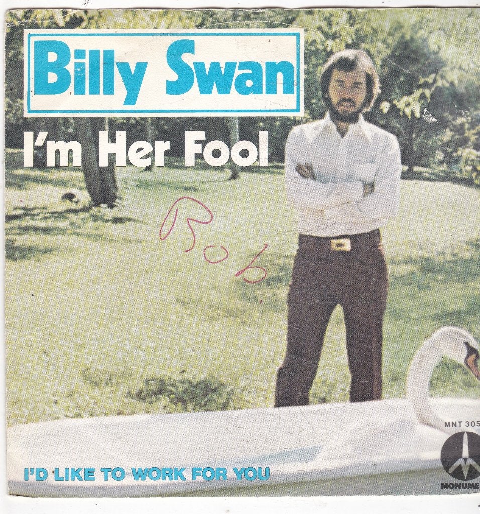 7" Single Billy Swan - I'm her fool, Ophalen of Verzenden, Gebruikt, 7 inch, Pop
