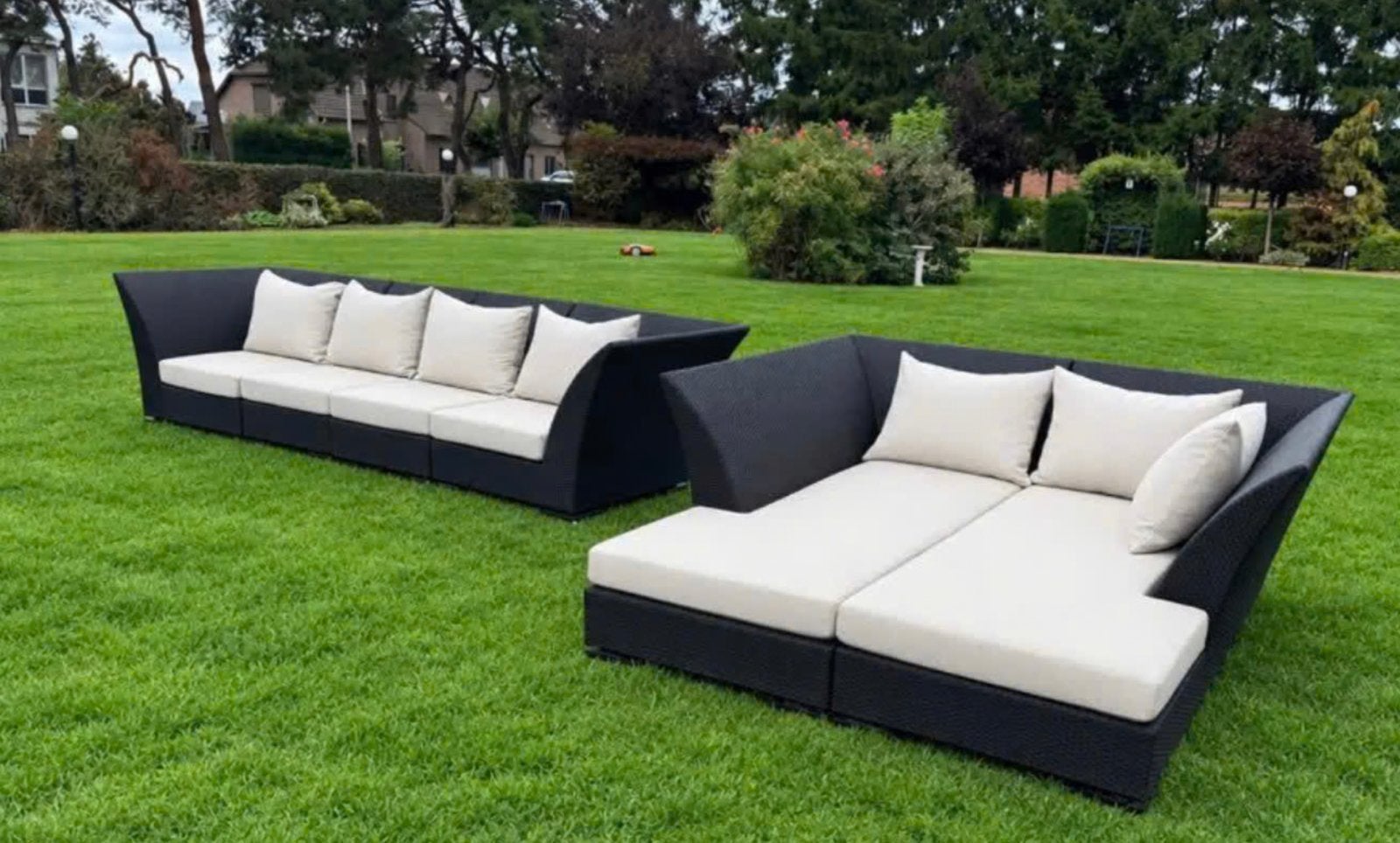 Borek Alton tuinset –Eric Kuster - NIEUWSTAAT – np. €12.750, Tuin en Terras, Ophalen, Zo goed als nieuw, Bank, Loungeset