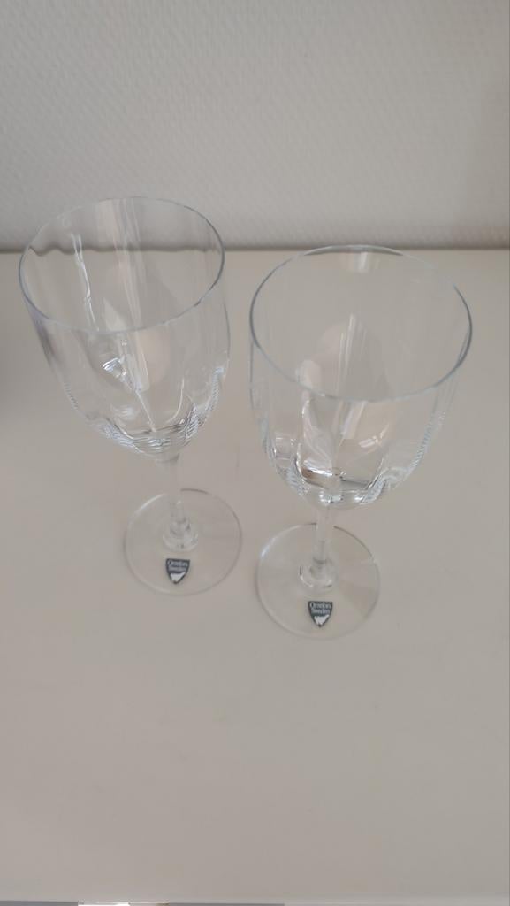 2 x Orrefors kristallenOpticaSymphony wijnglazen/ portglazen, Ophalen of Verzenden