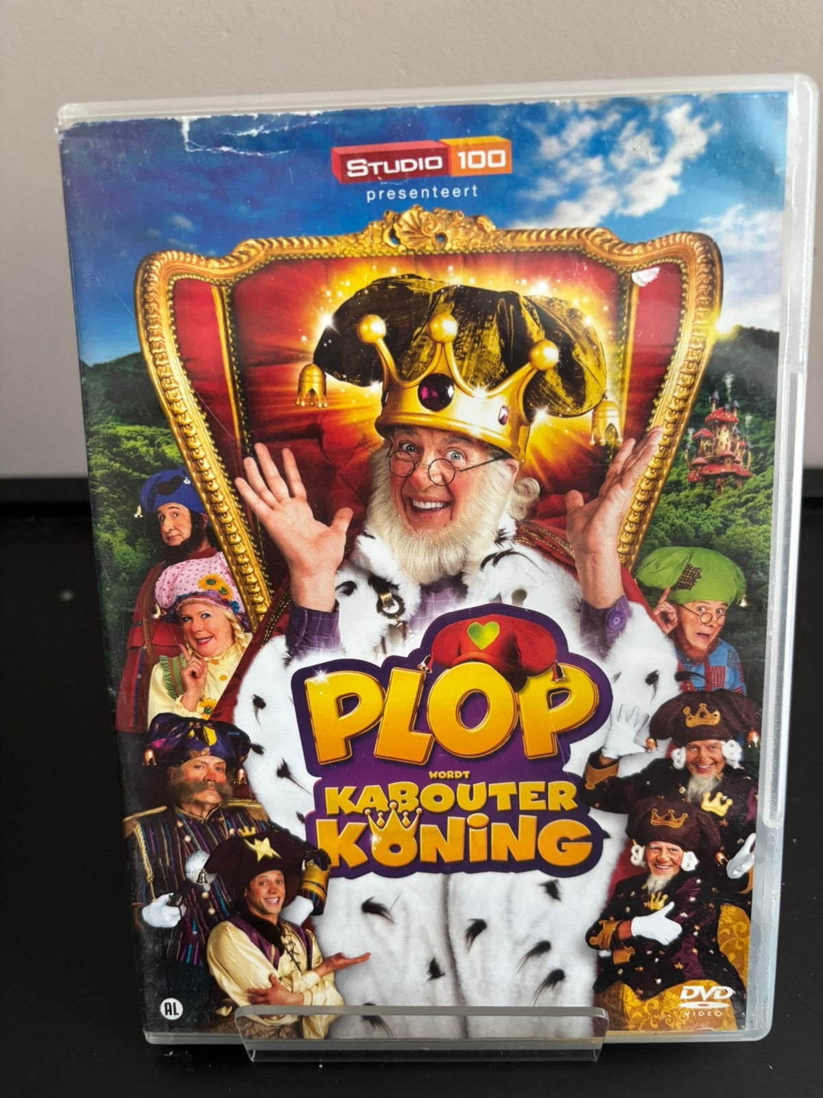 Plop Wordt Kabouterkoning, Cd's en Dvd's, Dvd's | Kinderen en Jeugd, Zo goed als nieuw, Alle leeftijden, Ophalen of Verzenden