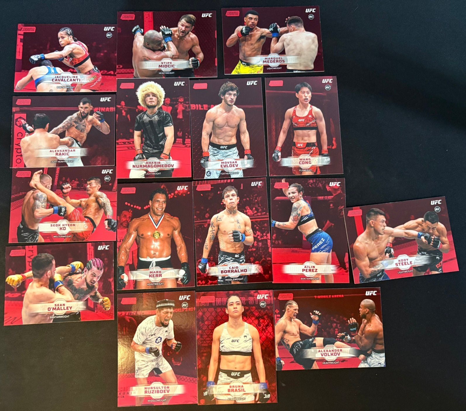 UFC Topps Stadium Club & Chrome Kaarten – Mooie verzameling, Ophalen of Verzenden, Nieuw, Meerdere kaarten, Foil