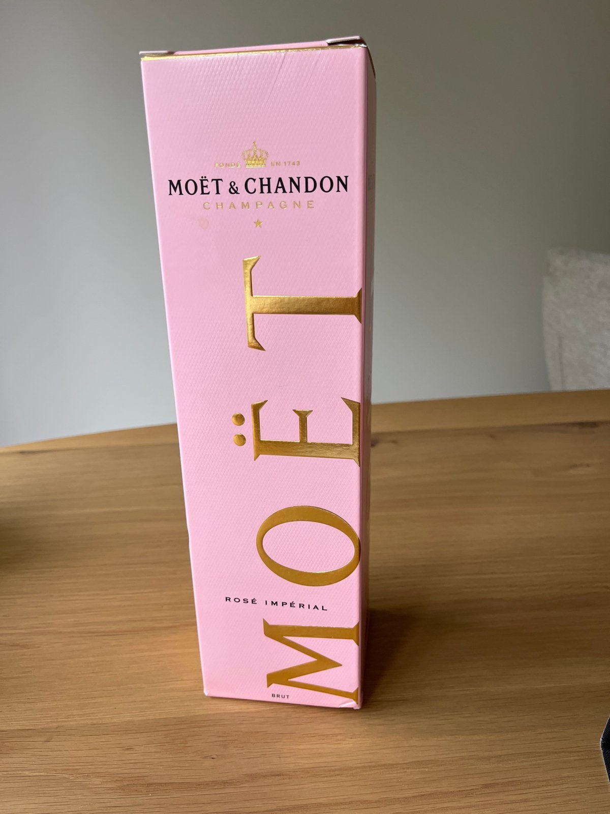 Moët & Chandon Rosé Impérial Champagne - 750ml, Verzamelen, Wijnen, Ophalen of Verzenden, Nieuw, Frankrijk, Champagne