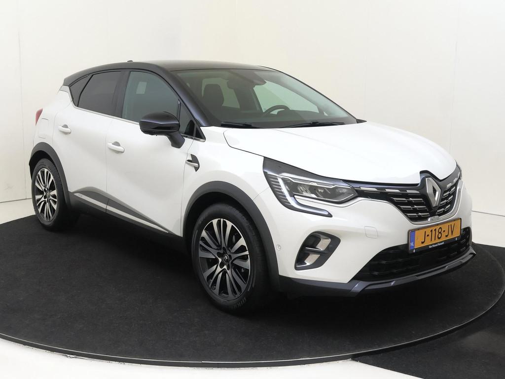 Renault Captur 1.3 TCe EDC 155 Pk Initiale Paris | Trekhaak, Gebruikt, Euro 6, 4 cilinders, Wit