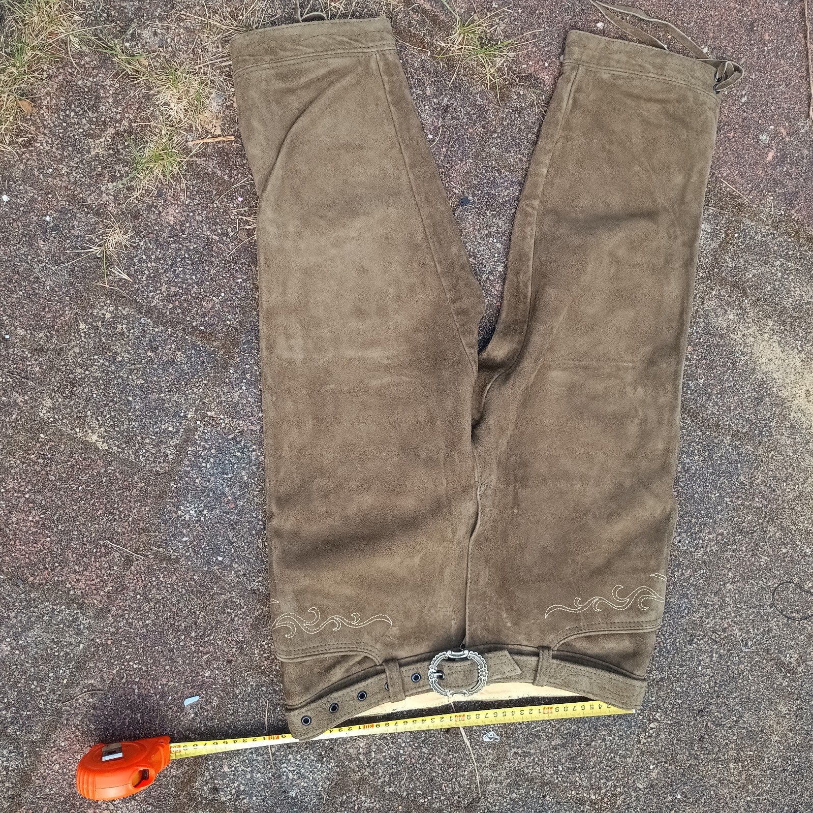Lederhose XS / 44 knielang Beckert Modell, Maat 46 (S) of kleiner, Beckert Modell, Ophalen of Verzenden, Overige thema's
