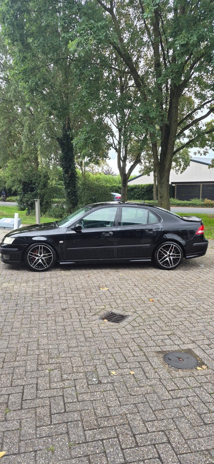 Saab 9-3 2.0 Turbo Aero Sport Sedan 2004 Zwart, Voorwielaandrijving, 1998 cc, 4 cilinders, 1445 kg