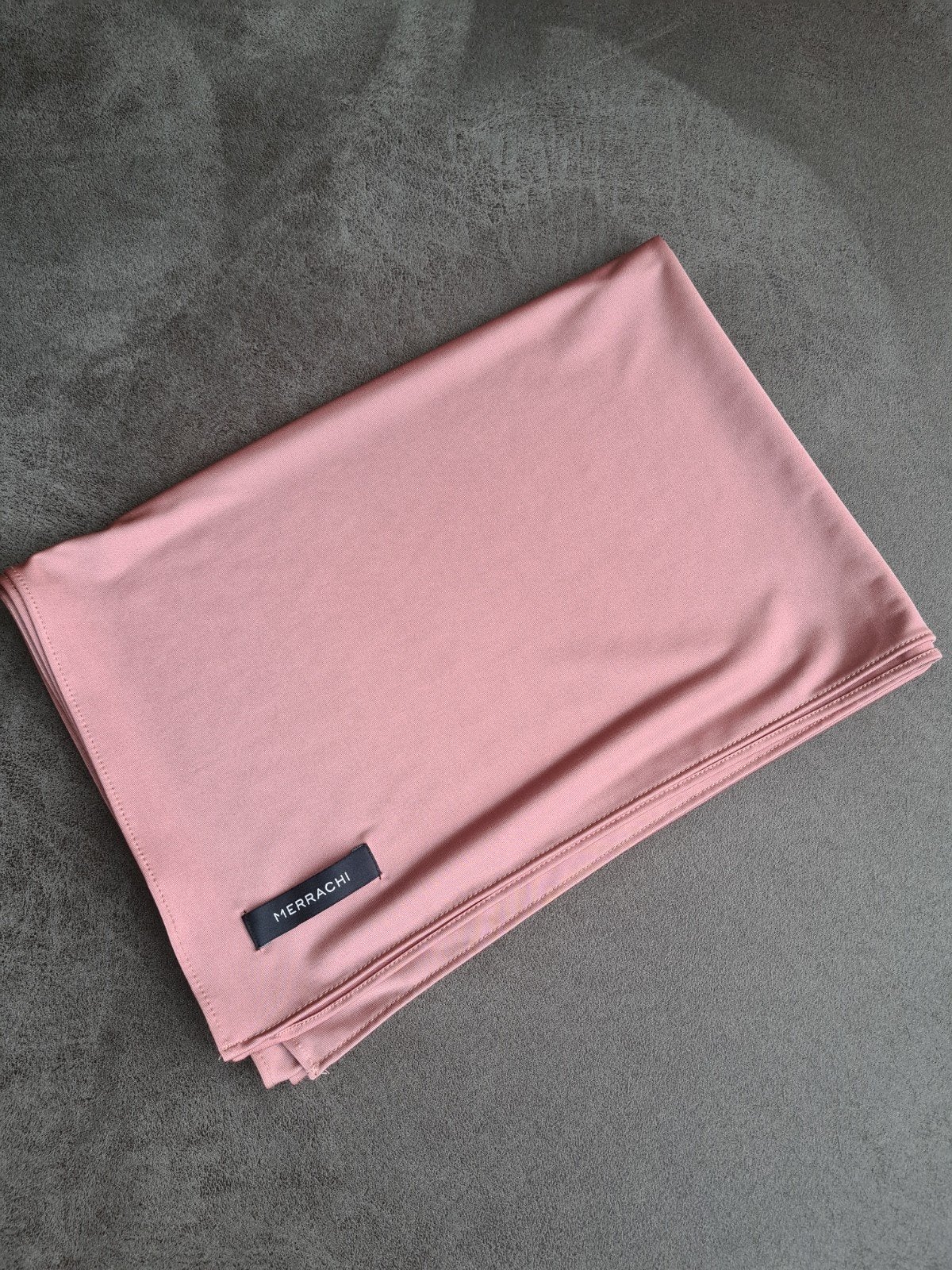 Roze satin jersey hoofddoek van Merrachi, Merrachi, Ophalen of Verzenden, Zo goed als nieuw