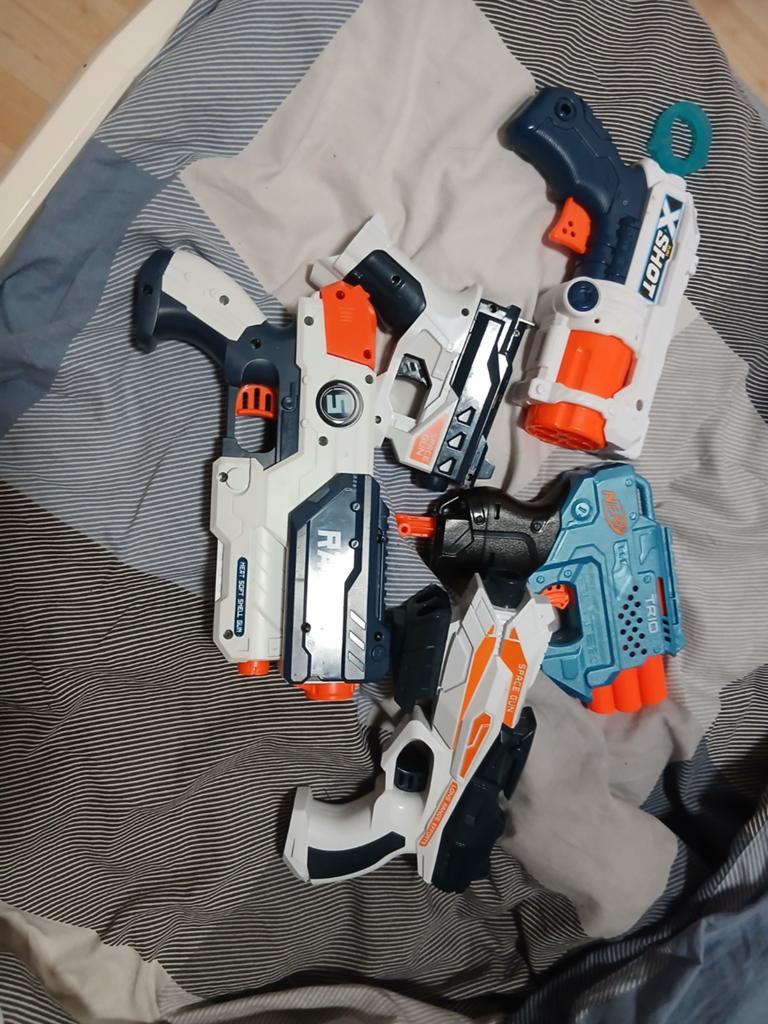 Nerf guns, Ophalen of Verzenden, Zo goed als nieuw