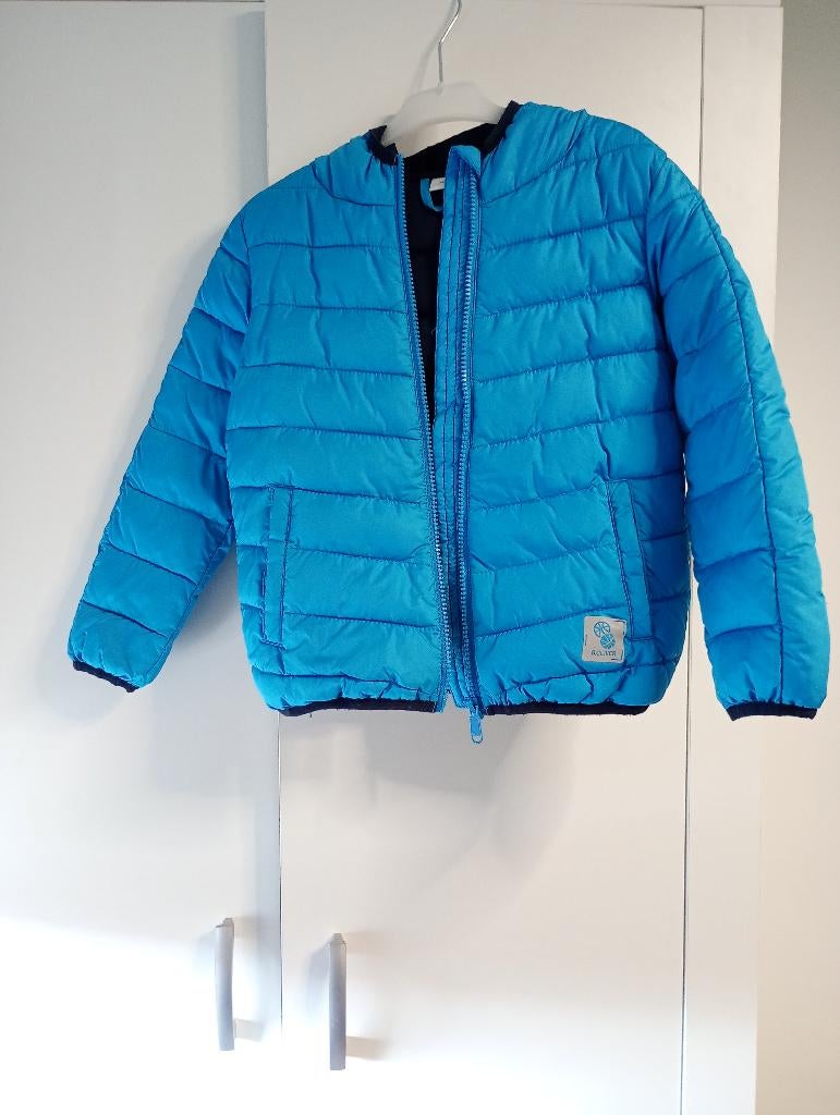 S.Oliver Tussenjas mooi licht blauw maar 116, Ophalen of Verzenden, Zo goed als nieuw, Jongen, Jas