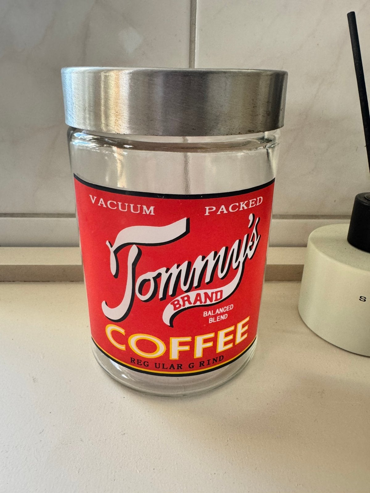 Tommy’s coffee voorraadpot, Verzamelen, Ophalen of Verzenden