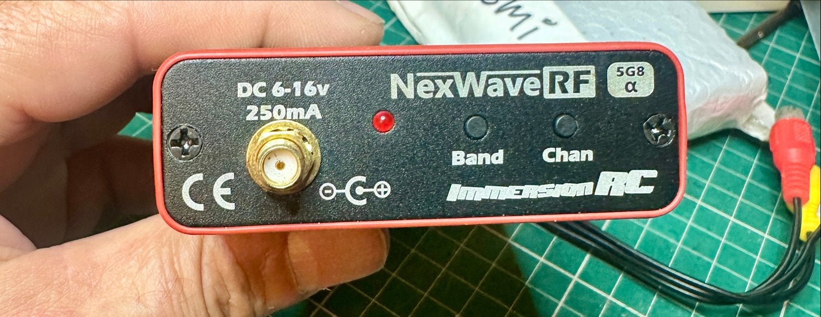 ImmersionRC NexWave 5.8GHz Video Ontvanger Uno5800v4.1, Ophalen of Verzenden, Gebruikt, Video