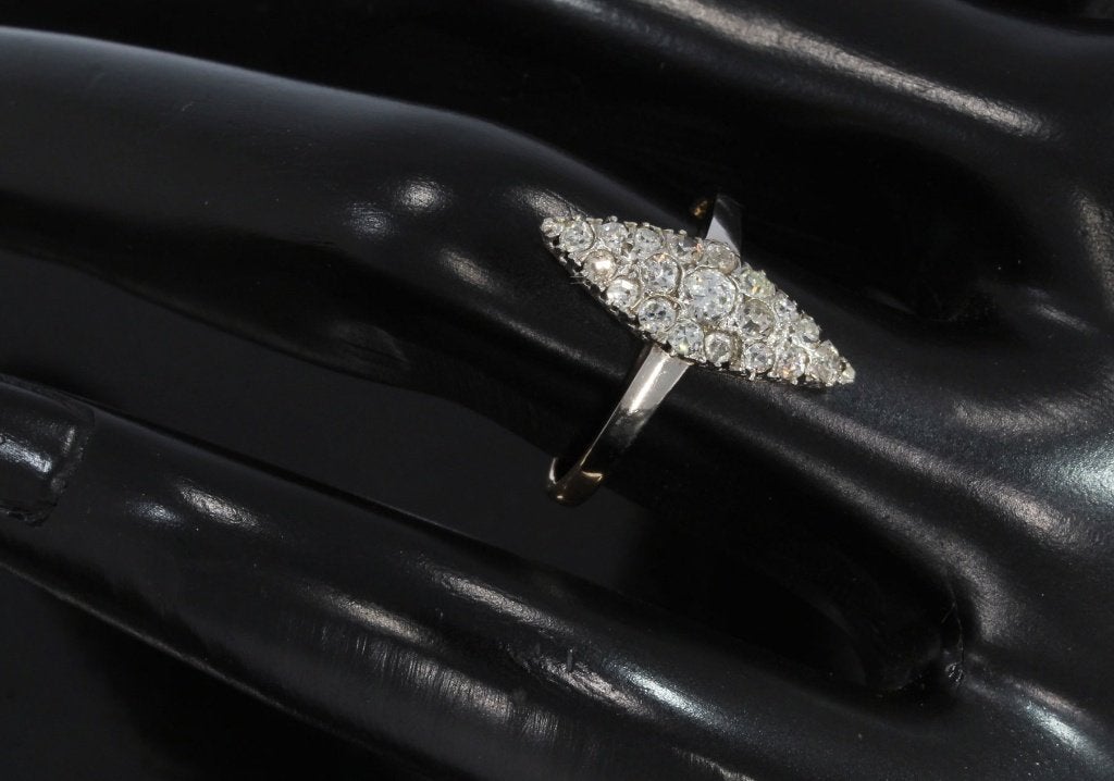 16 diamanten 18k gouden fraaie prinsessen ring dame briljant, Sieraden, Tassen en Uiterlijk, Ringen, Voordeelsieraden, Verzenden