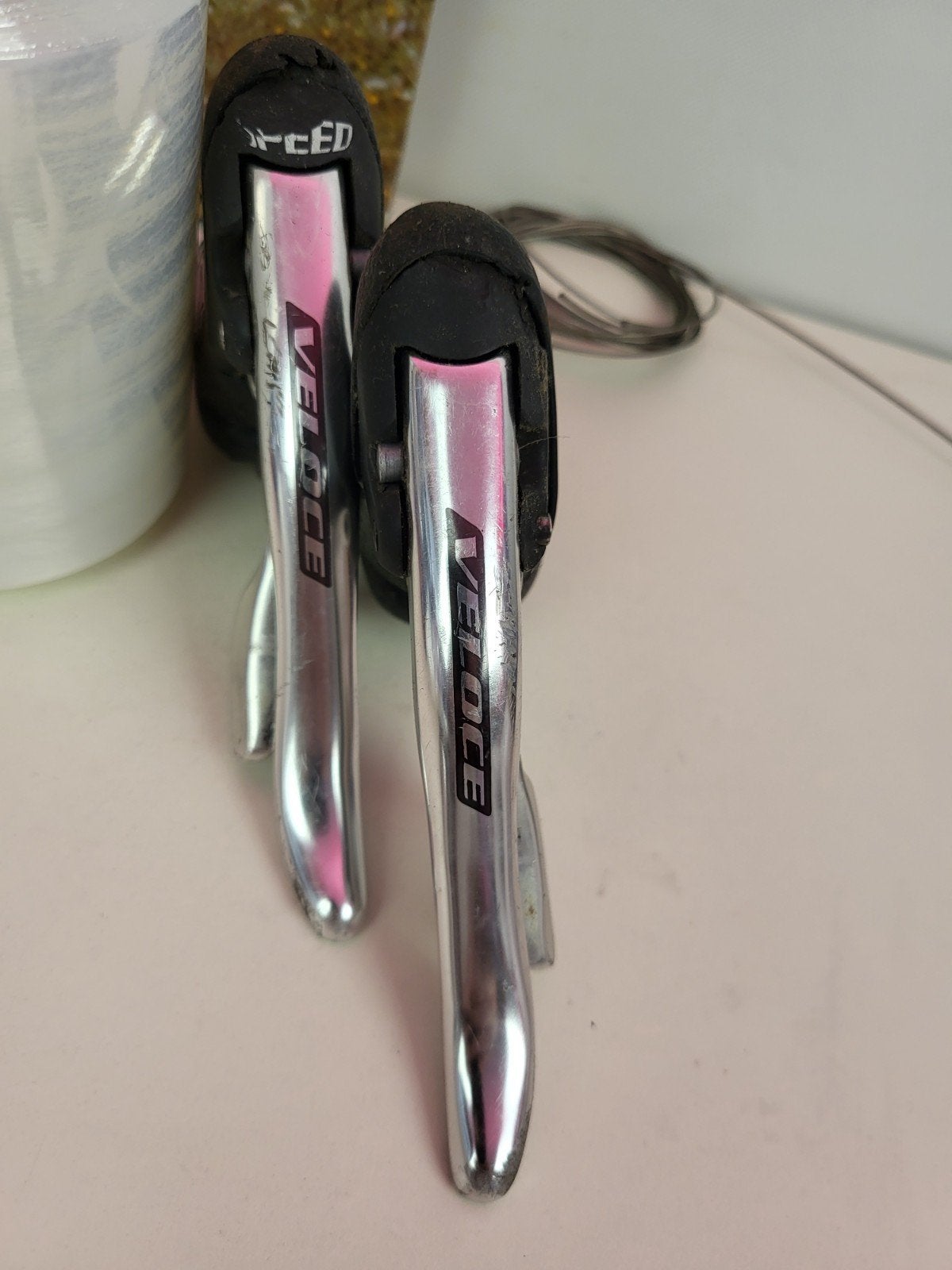 Campagnolo 10 speed shifters, Gebruikt, Campagnolo, Ophalen of Verzenden, Campagnolo