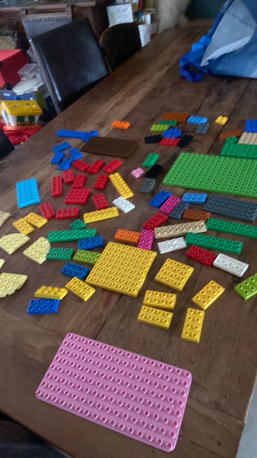 Lego duplo grondplaten alles samen €30,- vaste prijs, Ophalen, Zo goed als nieuw, Duplo