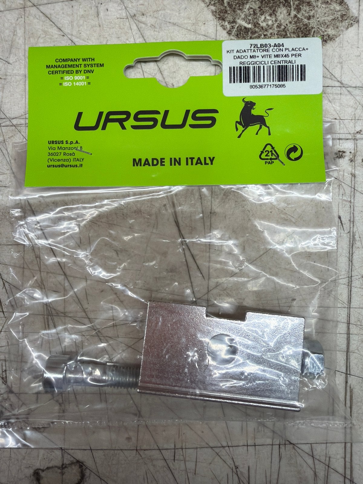Ursus Adapter Kit voor Middenstandaard - 10 stuks, Antiek en Kunst, Ophalen of Verzenden