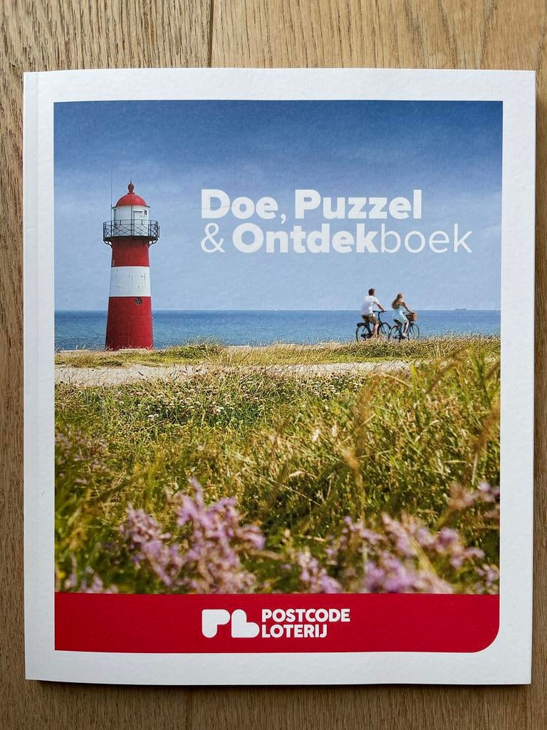 Doe, Puzzel & Ontdekboek Postcodeloterij, Ophalen of Verzenden, Nieuw
