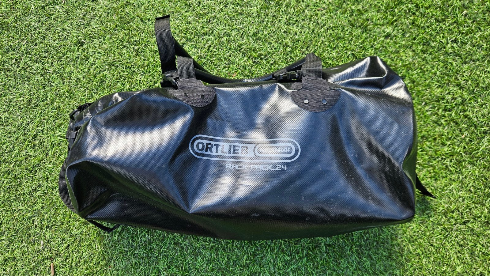 ORTLIEB Rack-Pack 24L Waterdichte Tas Zwart, Fietsen en Brommers, Ophalen of Verzenden, Zo goed als nieuw, ORTLIEB