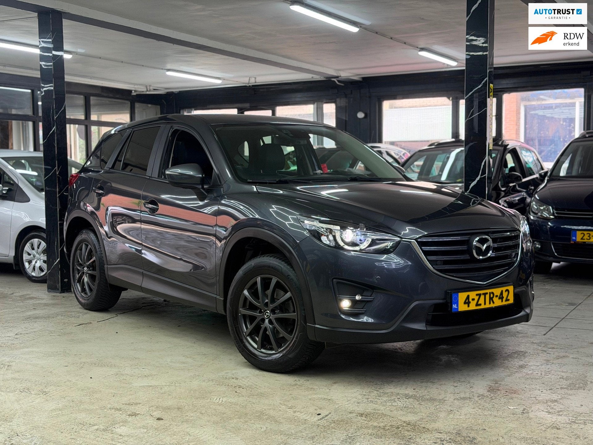 Mazda CX-5 2.0 SkyActiv-G 165 Skylease GT 2WD Leer | Navi |, Auto's, Voorwielaandrijving, 1998 cc, Euro 6, 4 cilinders