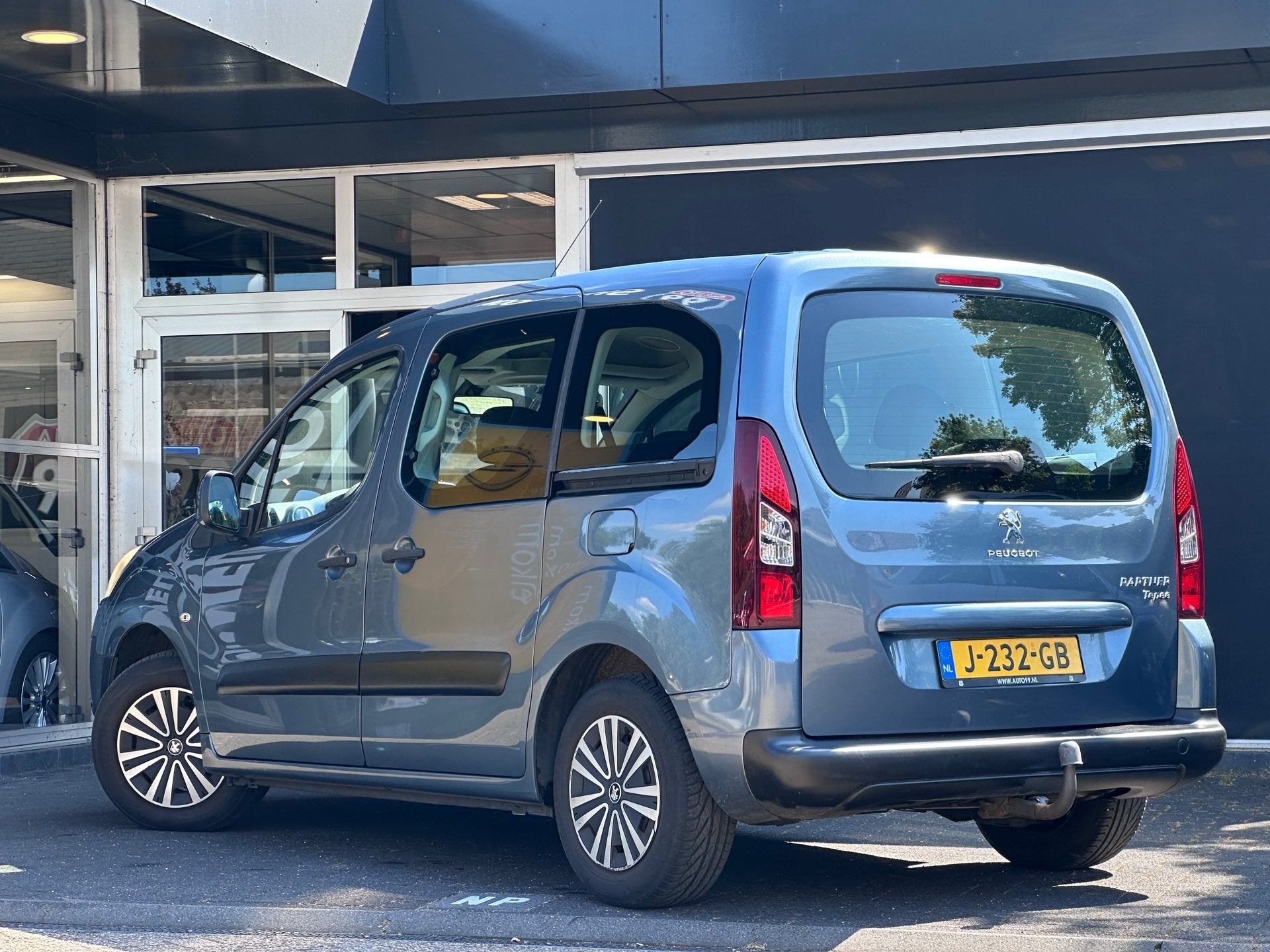 Peugeot Partner Tepee 1.6 VTi Access AIRCO / ELEKT RAMEN / 2, Auto's, Peugeot, Euro 5, Stof, Gebruikt, 1295 kg