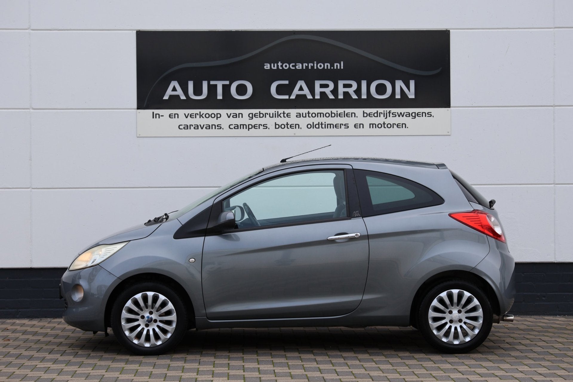 Ford Ka 1.2 Titanium X 1ste Eigenaar Airco Elek-Ramen NAP !, Auto's, Voorwielaandrijving, Stof, Gebruikt, 4 cilinders
