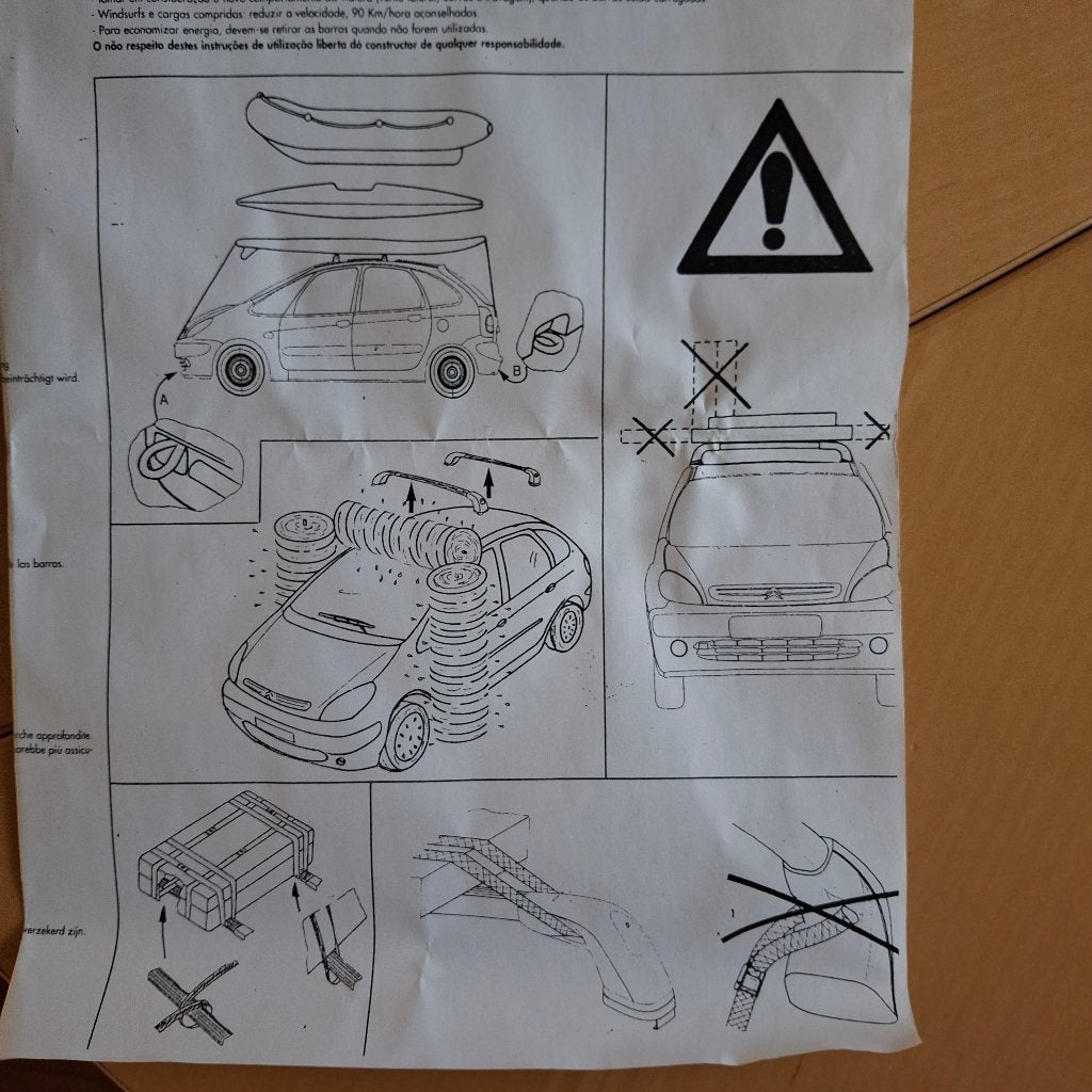 Dakdragers Citroën Xsara Picasso, Ophalen, Gebruikt, Citroën