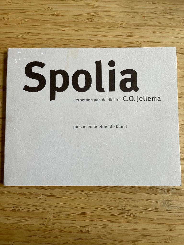 Spolia - eerbetoon aan de dichter C.O. Jellema Klasema, Boeken, Ophalen of Verzenden, Gelezen