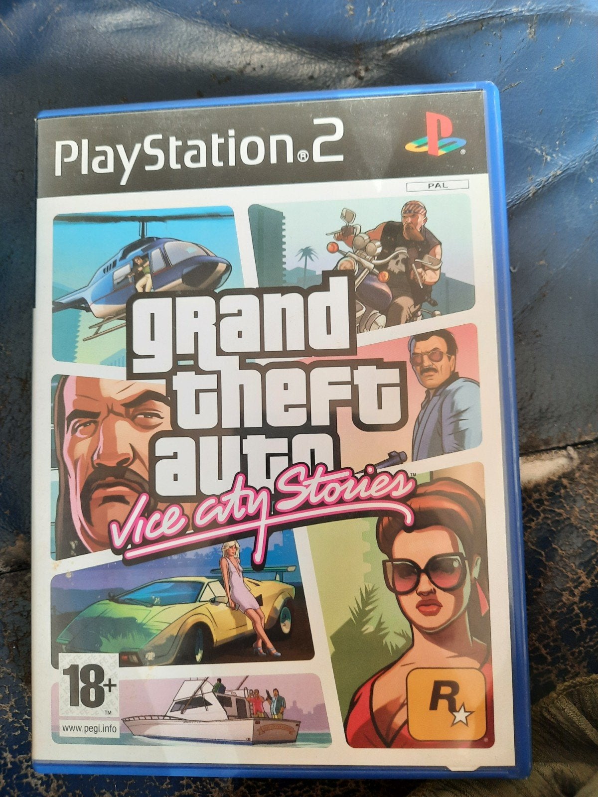 Grand Theft Auto Vice City Stories PS2, Spelcomputers en Games, Games | Sony PlayStation 2, Avontuur en Actie, Gebruikt, Vanaf 18 jaar