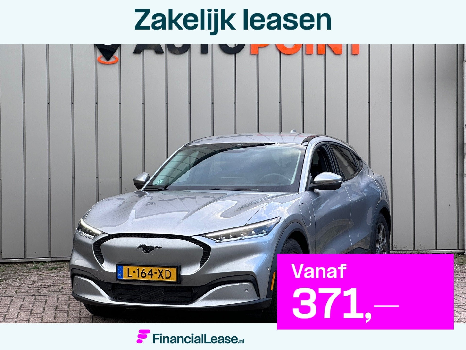 Ford Mustang Mach-E Extended RWD 98 kWh TREKHAAK B&O LEER DE, Dealer onderhouden, Gebruikt, 267 min, 133 min
