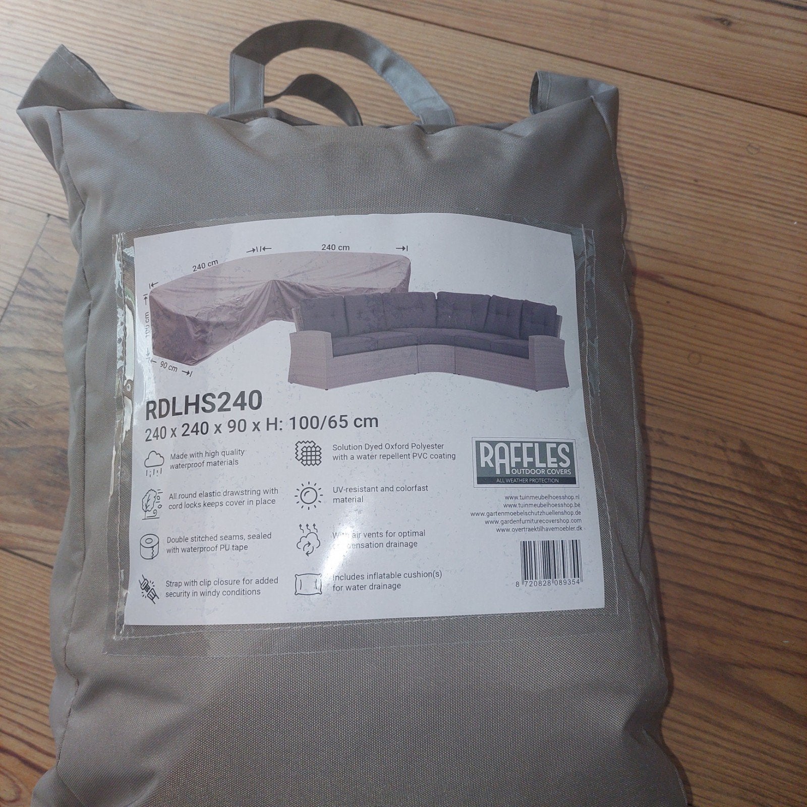 Te koop, nieuwe buiten tuinmeubelhoes. Merk Raffles, Ophalen, Nieuw