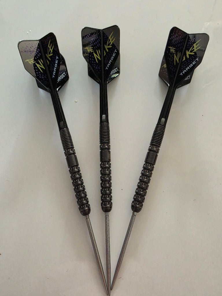 Target Luke Littler G1 23G en meer, Sport en Fitness, Darts, Ophalen, Zo goed als nieuw, Pijlen