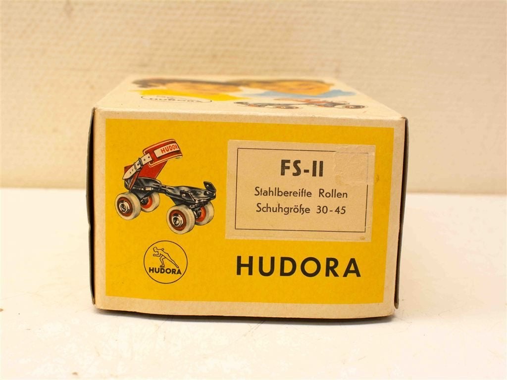 Vintage lege doos van het merk Hudora 37629, Ophalen of Verzenden, Gebruikt, Kinderen