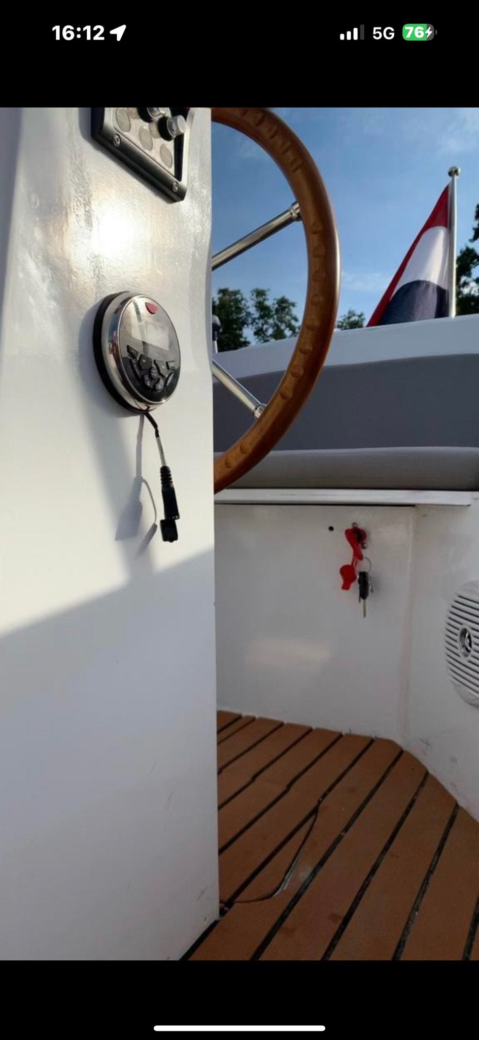 Nette sloep met buiskap en zonnedek, Watersport en Boten, Sloepen, Binnenboordmotor, Tot 1.00 meter, Diesel, Buiskap