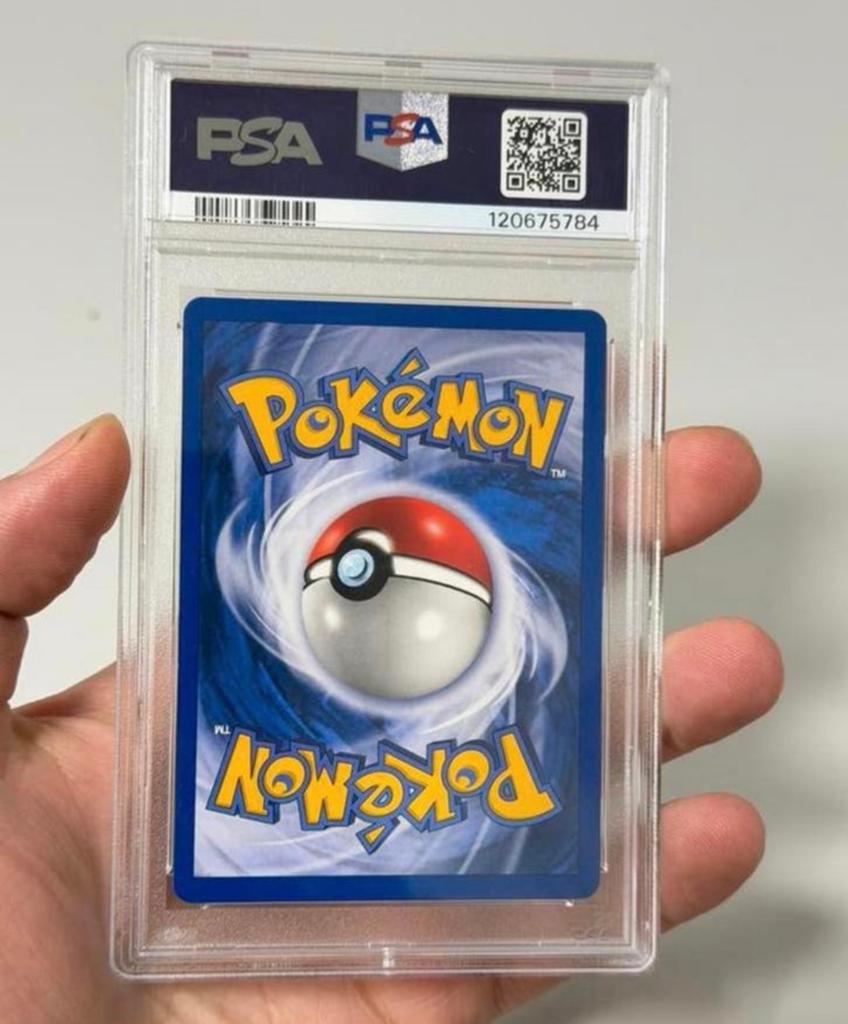 1999 POKEMON DUTCH #50 GASTLY First 1ST EDITION kaart psa-9, Hobby en Vrije tijd, Verzamelkaartspellen | Pokémon, Ophalen of Verzenden