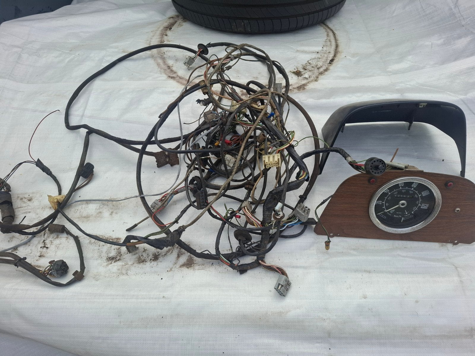 Ford Transit Mk1 & Mk2 dashboard, kabelboom, deuren, Ophalen of Verzenden, Ford
