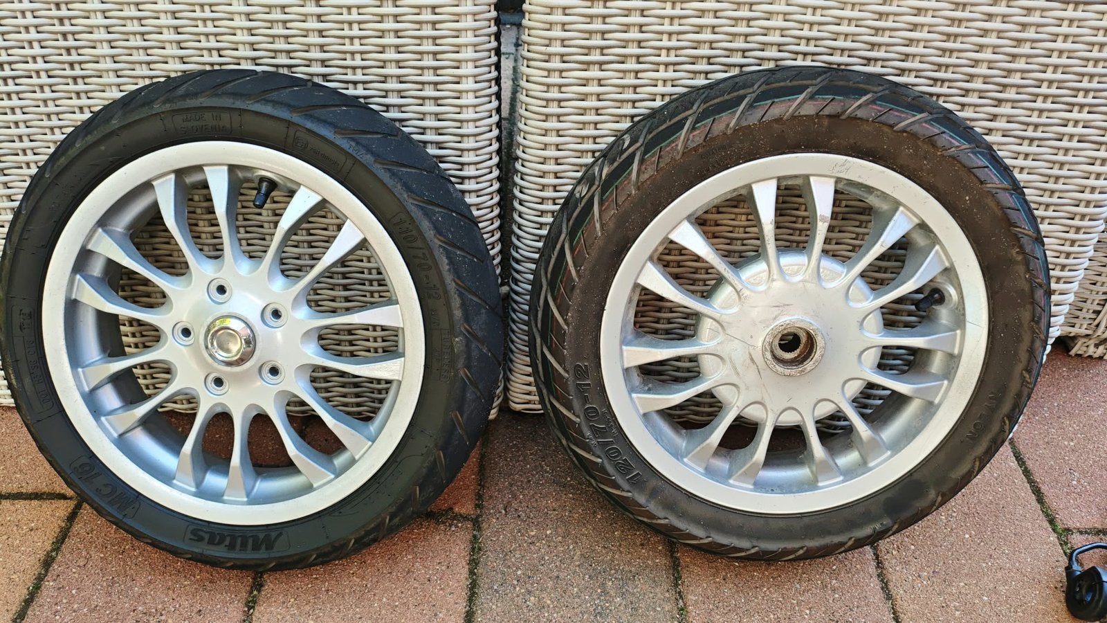 Vespa sprint velgen zilver, Ophalen of Verzenden, Zo goed als nieuw, Overige typen, Vespa