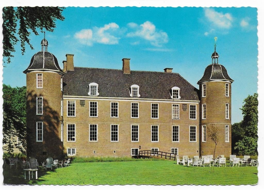 Doetinchem Kasteel Slangenburg gelopen Ansichtkaart (B2525, Ophalen of Verzenden, 1980 tot heden, Gelopen, Gelderland