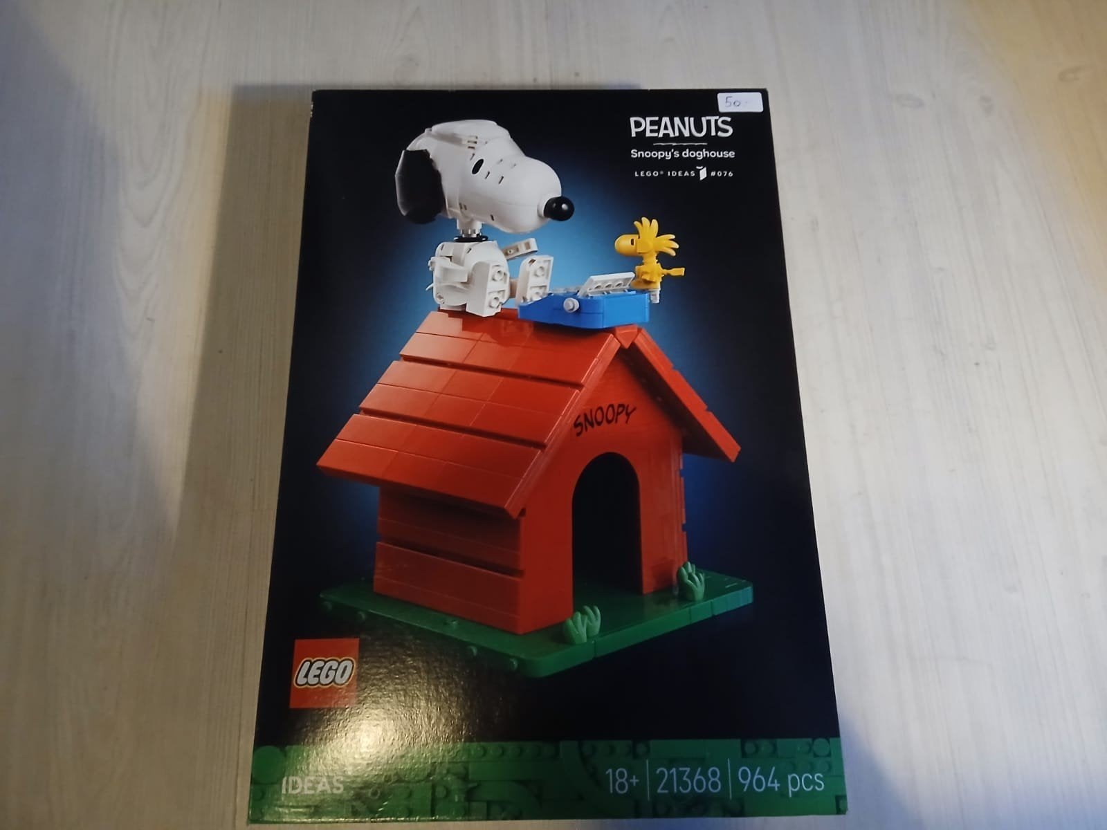 lego ideas snoopy huis, Ophalen, Zo goed als nieuw, Complete set, Lego